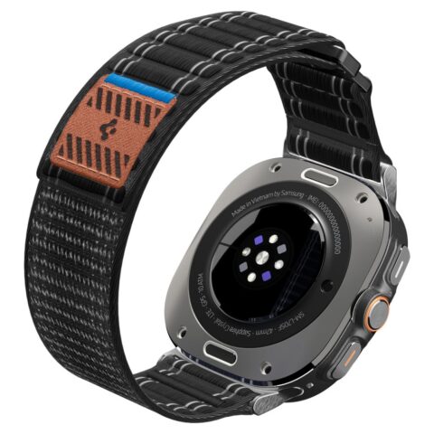 SPIGEN WBF0 remen za SAMSUNG GALAXY WATCH ULTRA 2024 / 2025 (47 mm) (crna) - Slika 11