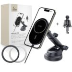 Tech-Protect MM15W-V6 MAGNETIC MAGSAFE DASHBOARD & VENT bežični punjač 15W