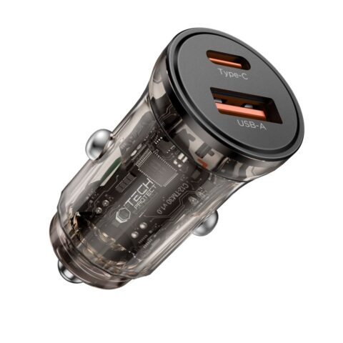 TECH-PROTECT CC01 2-utora ultra brzi auto punjač PD 30W/ QC3.0 - Slika 3
