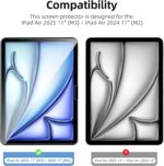 PREMIUM kaljeno staklo za iPad Air 11 2025 M3/2024 M2, iPad Air 7/6 generacije - Slika 3