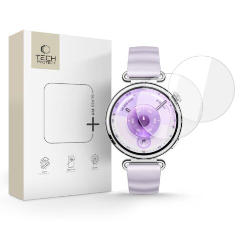 TECH-PROTECT GLASS FIT+ 2-komada kaljena stakla za HUAWEI WATCH GT 6 (41 mm) - Slika 1