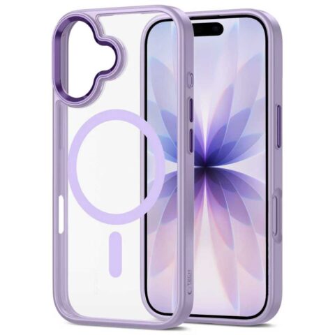 TECH-PROTECT MAGMAT MAGSAFE zaštita za iPHONE 17 (LAVENDER/CLEAR) - Slika 4