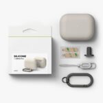 RINGKE SILICONE APPLE AIRPODS PRO 3 (STONE) - Slika 7