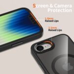 TECH-PROTECT MAGMAT MAGSAFE zaštita za NOTHING PHONE 3A PRO (crno/prozirna) - Slika 5