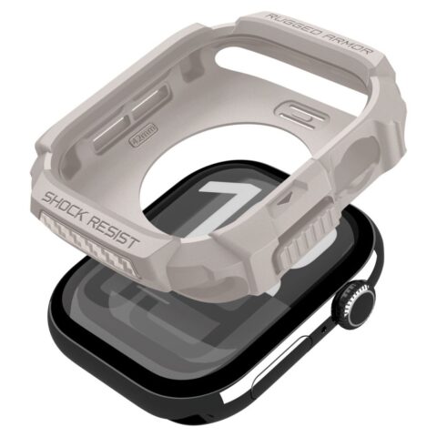 SPIGEN RUGGED ARMOR V2 zaštita za APPLE WATCH 10 / 11 (42 mm) DUNE BEIGE - Slika 10