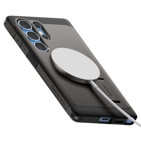 SPIGEN TOUGH ARMOR MAGSAFE zaštita za Samsung GALAXY S25 ULTRA (GUNMETAL) - Slika 9