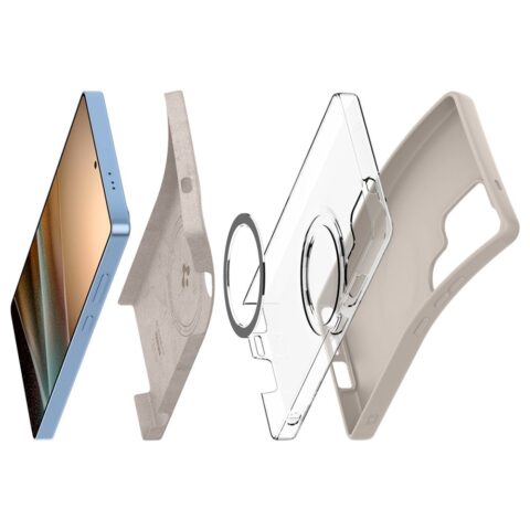 SPIGEN SILICONE FIT MAG MAGSAFE Samsung GALAXY S25 ULTRA (NATURAL TITANIUM) - Slika 16