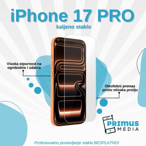 TECH-PROTECT kaljeno staklo za iPHONE 17 PRO (+BESPLATNO POSTAVLJANJE) - Slika 1