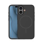 SILICONE THIN MAGSAFE maskica za iPhone 16 (CRNA)