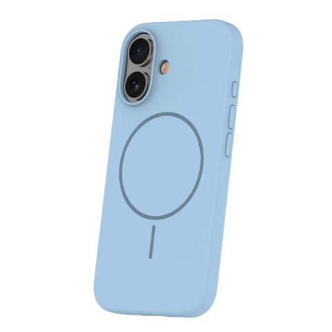 SILICONE THIN MAGSAFE maskica za iPhone 16 (light blue) - Slika 4