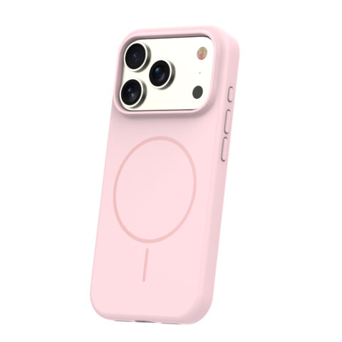 SILICONE THIN MAGSAFE maskica za iPhone 17 PRO (light pink) - Slika 4