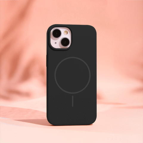 SILICONE THIN MAGSAFE maskica za iPhone 17 (crna) - Slika 5