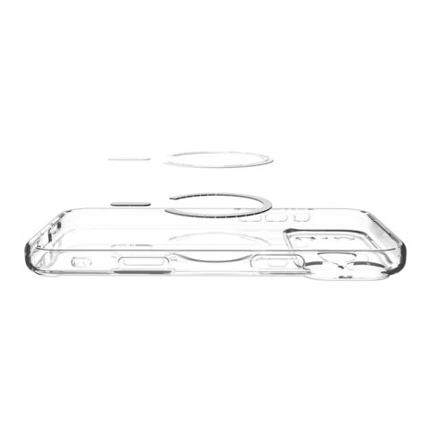 SPIGEN ULTRA HYBRID MAG MAGSAFE za iPHONE 17 PRO (CLEAR/WHITE) - Slika 6