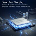 SPIGEN ESSENTIAL EF302MOQ Qi2.2 2u1 MAGNETIC MAGSAFE bežični punjač - Slika 8