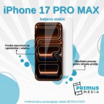 TECH-PROTECT kaljeno staklo za iPHONE 17 PRO MAX (+BESPLATNO POSTAVLJANJE)