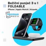 Bežični punjač 3 u 1 FOLDABLE za Apple uređaje