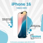 TECH-PROTECT kaljeno staklo za iPHONE 16 (+BESPLATNO POSTAVLJANJE)