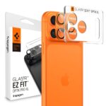 SPIGEN OPTIK PRO XL GLAS.TR ”EZ FIT” CAMERA PROTECTOR za iPHONE 17 PRO MAX (ORANGE)