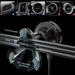 SPIGEN ESSENTIAL EV25MFAQ Qi2.2 PELTIER MAGNETIC MAGSAFE VENT držač/bežični auto punjač - Slika 2