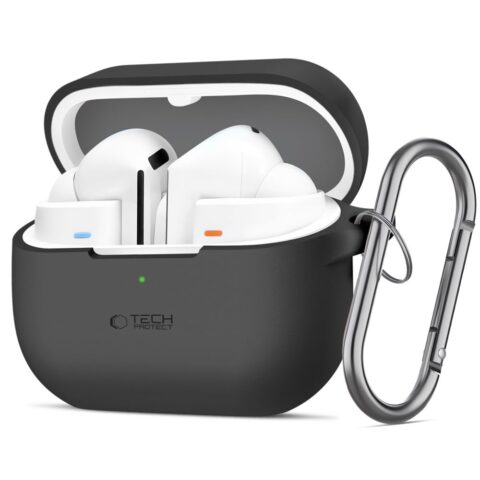 Tech-Protect Silicone Hook zaštita za SAMSUNG GALAXY BUDS 3 / 3 PRO (CRNA) - Slika 1