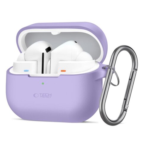Tech-Protect Silicone Hook zaštita za SAMSUNG GALAXY BUDS 3 / 3 PRO (LAVENDER) - Slika 1
