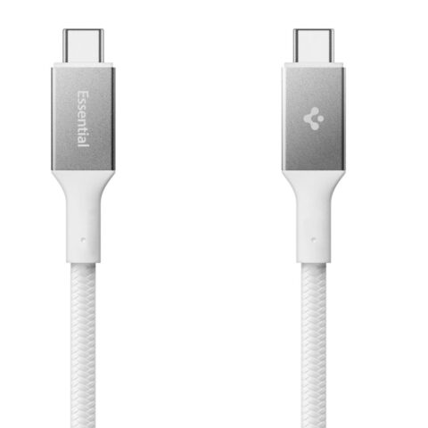 SPIGEN EB10010CC ESSENTIAL TIP-C kabel 100W 100cm (bijeli) - Slika 2