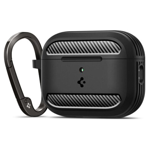 SPIGEN RUGGED ARMOR zaštita za Apple AIRPODS PRO 3 (MATTE CRNA) - Slika 1
