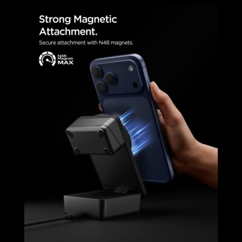 SPIGEN EF323MQ ESSENTIAL Qi2.2 3u1 MAGNETIC MAGSAFE bežični punjač - Slika 10