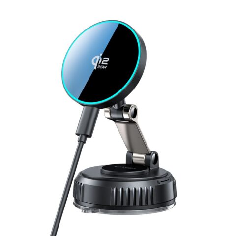 TECH-PROTECT MM25W-V8 QI2.2 MAGNETIC MAGSAFE WINDSHIELD & DASHBOARD auto bežični punjač 25W - Slika 4