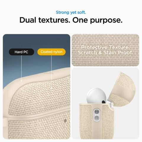 SPIGEN URBAN FIT zaštita za APPLE AIRPODS PRO 3 (DUNE BEIGE) - Slika 12