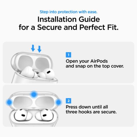 SPIGEN LIQUID CRYSTAL zaštita za Apple AIRPODS PRO 3 (CRYSTAL CLEAR) - Slika 14