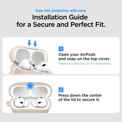 SPIGEN URBAN FIT zaštita za APPLE AIRPODS PRO 3 (DUNE BEIGE) - Slika 16