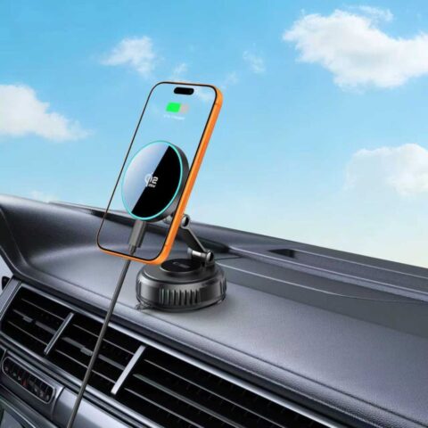 TECH-PROTECT MM25W-V8 QI2.2 MAGNETIC MAGSAFE WINDSHIELD & DASHBOARD auto bežični punjač 25W - Slika 8