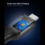 SPIGEN EB24012CC ESSENTIAL TIP-C kabel 240W 120cm (crni) - Slika 3