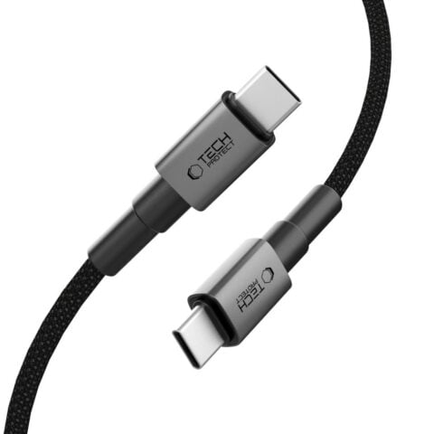 TECH-PROTECT ULTRABOOST DNA TIP-C KABEL PowerDelivery 100W / 5A 300cm (IRON GREY) - Slika 2