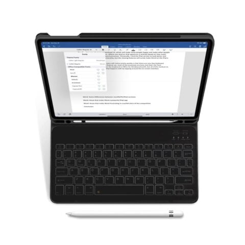 TECH-PROTECT torbica + tipkovnica iPAD 10.9” 10 / 2022 / 11” 11 / 2025 (crna) - Slika 2