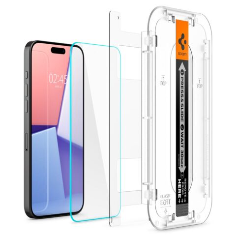 SPIGEN GLAS.TR ”EZ FIT” 2 komada za iPHONE 15 PRO - Slika 3