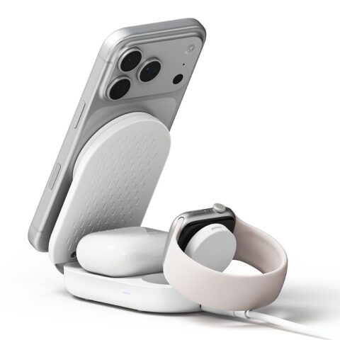 RINGKE QI2.2 25W 3 u 1 MAGNETIC MAGSAFE univerzalni bežični brzi punjač - Slika 4