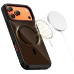 TECH-PROTECT MAGHYBRID MAGSAFE zaštita za iPHONE 17 PRO (BLACK/RED) - Slika 4