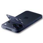 SPIGEN OPTIK PRO XL GLAS.TR ”EZ FIT” CAMERA PROTECTOR za iPHONE 17 PRO (blue) - Slika 5
