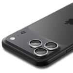 SPIGEN OPTIK.TR ”EZ FIT” CAMERA PROTECTOR 2 komada za iPHONE 14/15/16/17 PRO / PRO MAX (SILVER) - Slika 5