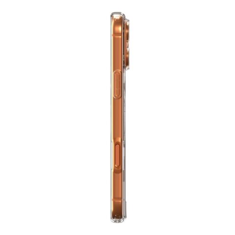 SPIGEN ULTRA HYBRID MAG MAGSAFE za iPHONE 17 PRO MAX (CLEAR/ORANGE) - Slika 5
