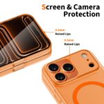 TECH-PROTECT MAGSLIM MAGSAFE zaštita za iPHONE 17 PRO (MATTE/COSMIC ORANGE) - Slika 5