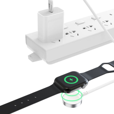 Tech-Protect MC01 magnetni punjač za Apple Watch USB-C 1.2m, bijeli - Slika 5
