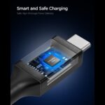 SPIGEN EB10010CC ESSENTIAL TIP-C kabel 100W 100cm (crni) - Slika 5