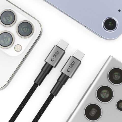 TECH-PROTECT ULTRABOOST DNA TIP-C KABEL PowerDelivery 100W / 5A 300cm (IRON GREY) - Slika 4