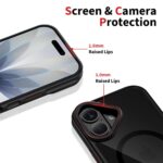 TECH-PROTECT MAGHYBRID MAGSAFE zaštita za iPHONE 17 (BLACK/RED) - Slika 5