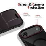 TECH-PROTECT MAGHYBRID MAGSAFE zaštita za iPHONE 17 AIR (BLACK/RED) - Slika 5