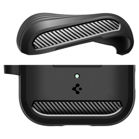 SPIGEN RUGGED ARMOR zaštita za Apple AIRPODS PRO 3 (MATTE CRNA) - Slika 5