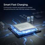 SPIGEN ESSENTIAL EV25MFAQ Qi2.2 PELTIER MAGNETIC MAGSAFE VENT držač/bežični auto punjač - Slika 6